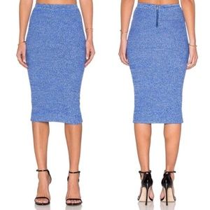 Alice + Olivia High Waist Wool Morena Herringbone